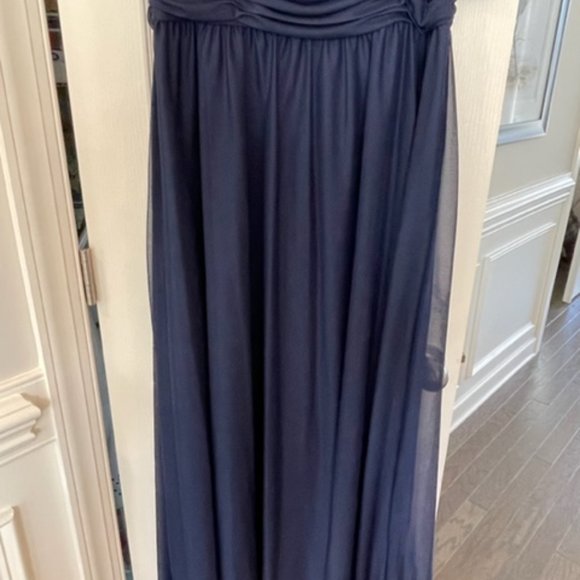 JH Evenings Navy Formal Gown Size 18 NWT - Picture 3 of 9